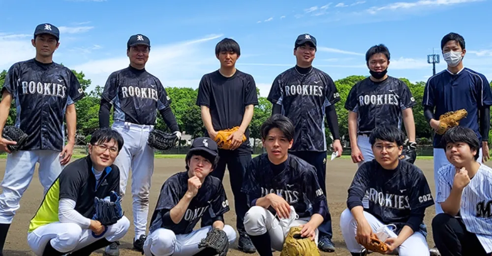 野球部の集合写真