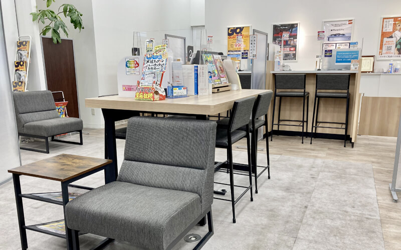 au Style 北習志野待合スペース